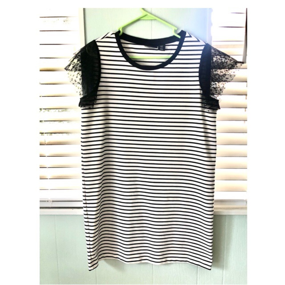 Black & White striped dress